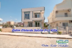 Didim Efeler Mahallesinde Satılık 3+1 Villa